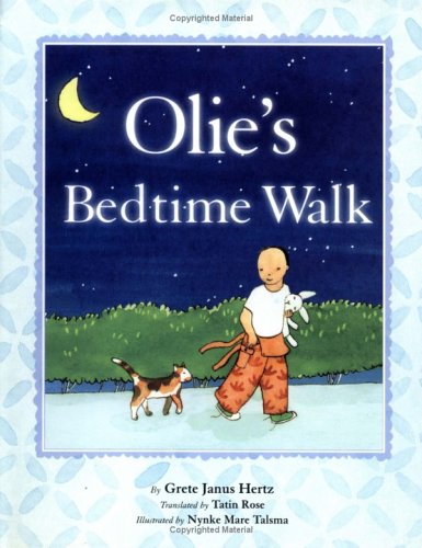 cover image OLIE'S BEDTIME WALK