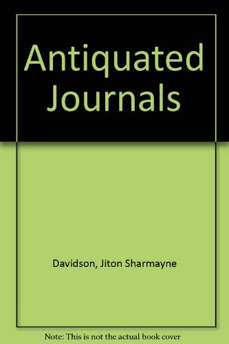 cover image Antiquated Journals