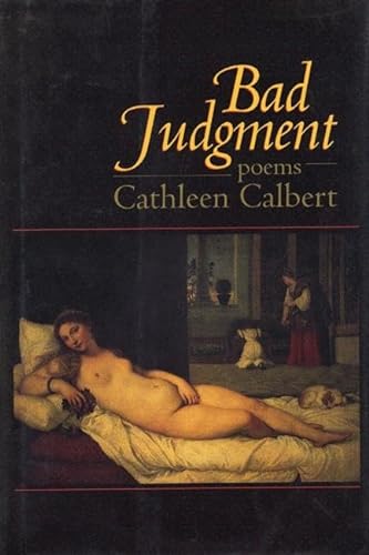 cover image Bad Judgment: Poems