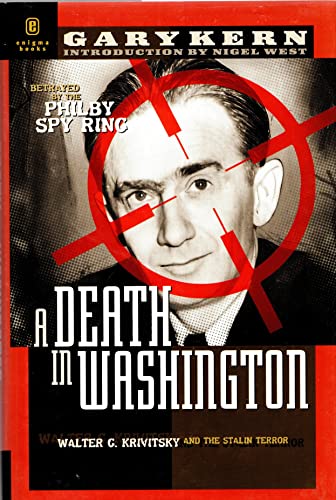 cover image A Death in Washington: Walter G. Krivitsky and the Stalin Terror