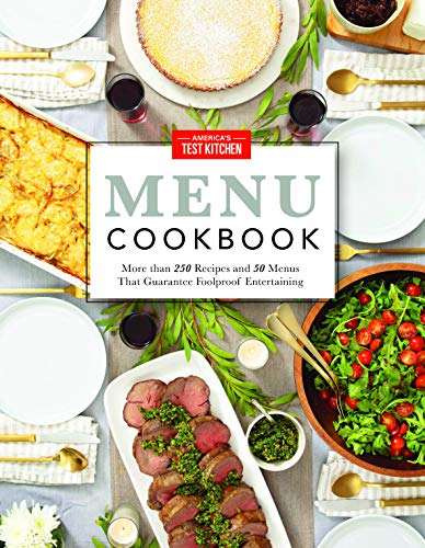 cover image The America's Test Kitchen Menu Cookbook