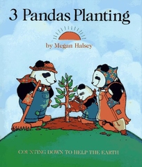 3 Pandas Planting: Counting Down to Help the Earth