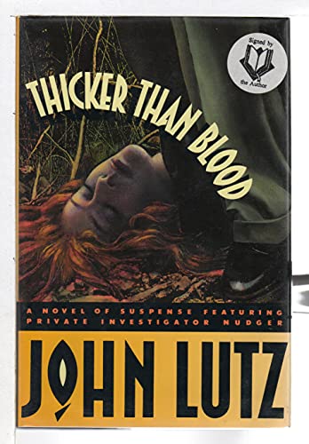 cover image Thicker Than Blood: A Novel of Suspense Featuring Private Investigator Nudger
