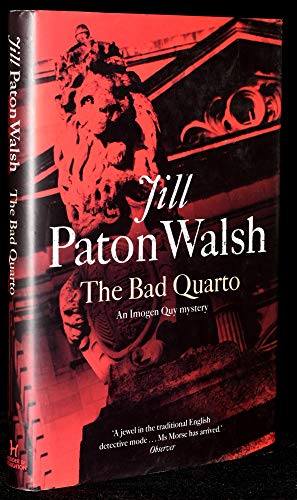 cover image The Bad Quarto: An Imogen Quy Mystery