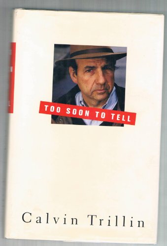 cover image Too Soon to Tell