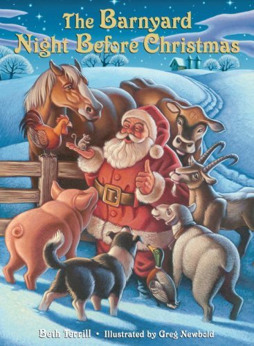 cover image The Barnyard Night Before Christmas