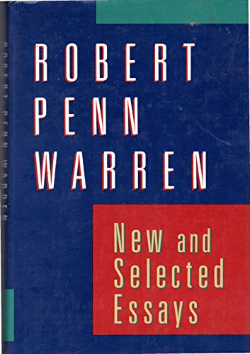 cover image New and Selected Essays