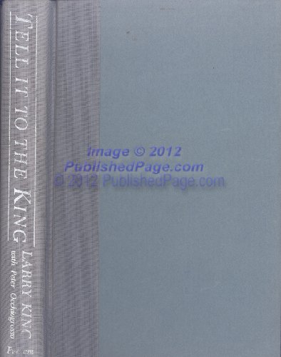 cover image Tell It to the King