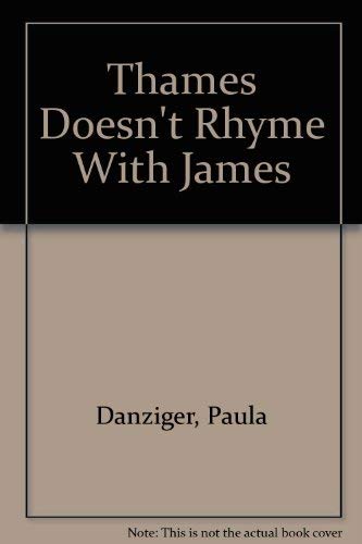 cover image Thames Doesn't Rhyme with James