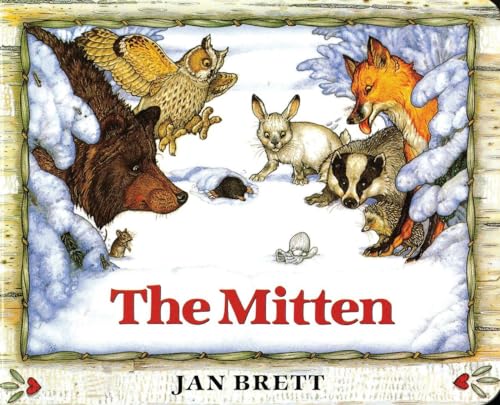 cover image The Mitten: A Ukrainian Folktale