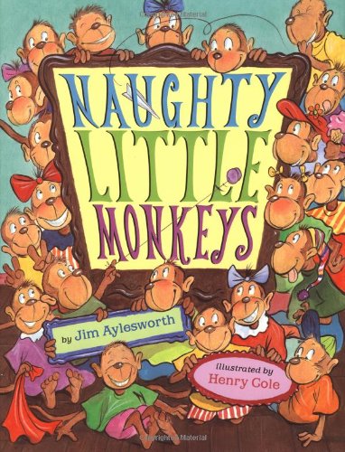 cover image NAUGHTY LITTLE MONKEYS