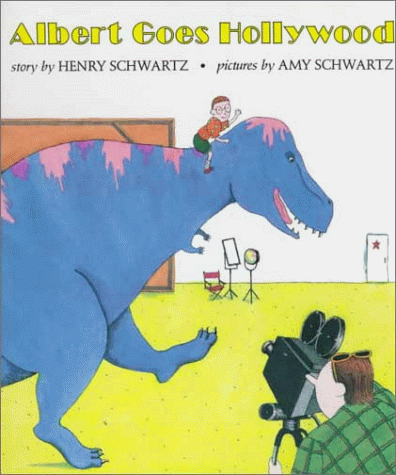 cover image Albert Goes Hollywood