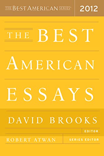 cover image The Best American Essays 2012