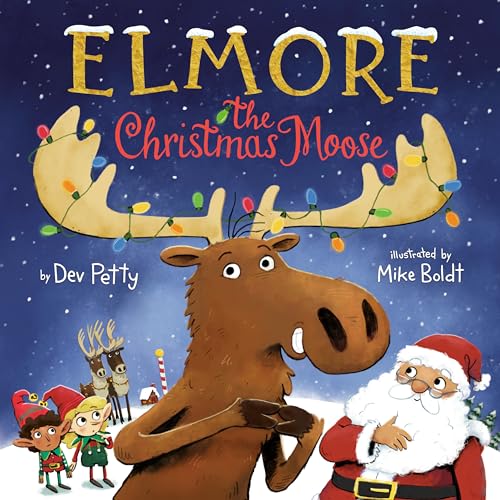 cover image Elmore the Christmas Moose