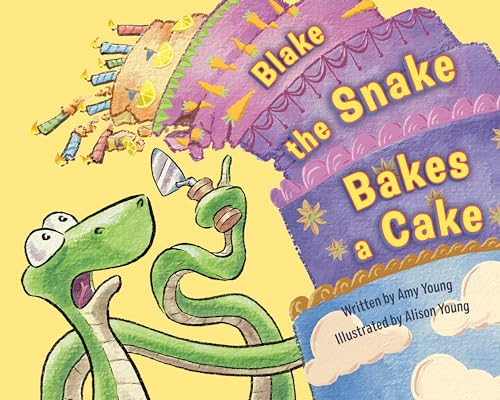 cover image Blake the Snake Bakes a Cake
