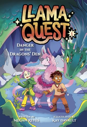 cover image Danger in the Dragons’ Den (Llama Quest #1)