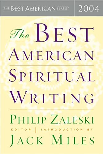 cover image THE BEST AMERICAN SPIRITUAL WRITING 2004