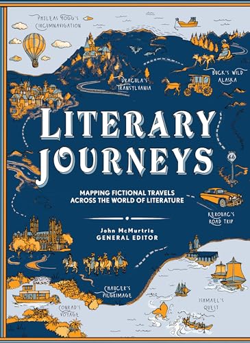 cover image Literary Journeys: Mapping Fictional Travels Across the World of Literature