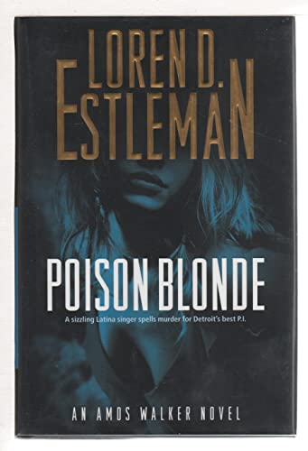 cover image POISON BLONDE: An Amos Walker Novel