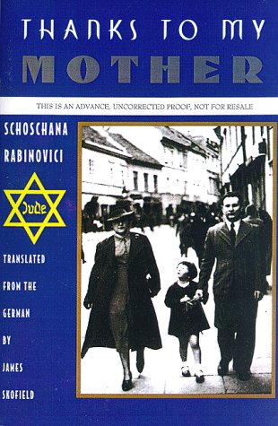 cover image Thanks to My Mother