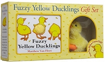 Fuzzy Yellow Ducklings Gift Set [With Plush]