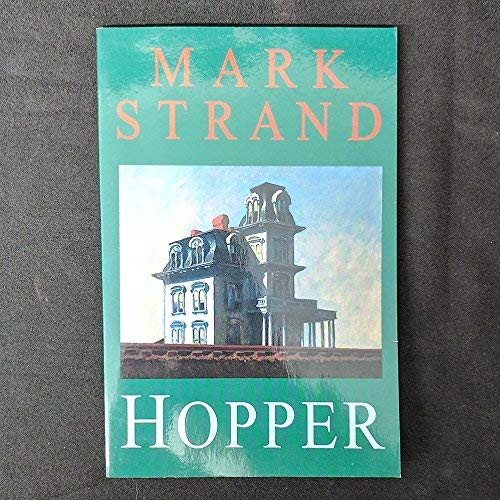 cover image Hopper: Writers on Art