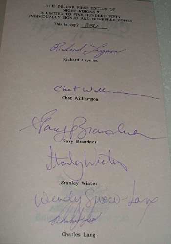 cover image Night Visions 7