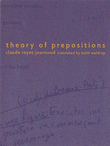 cover image Theory of Prepositions