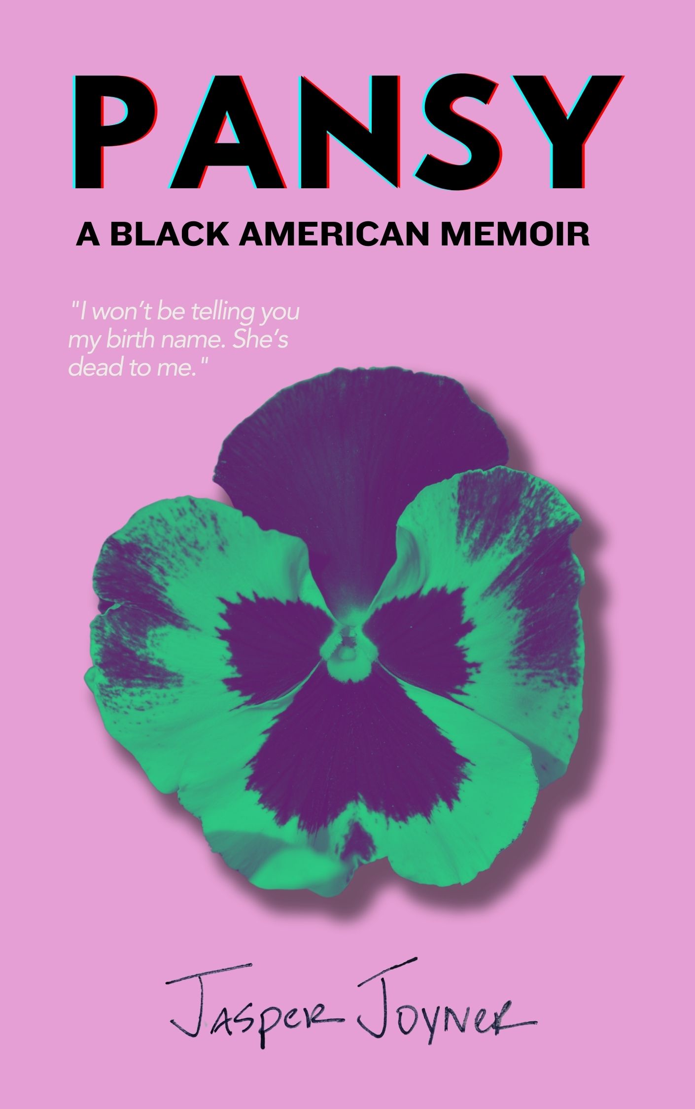 cover image Pansy: A Black American Memoir