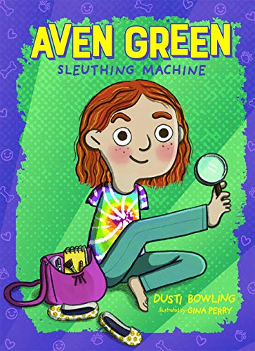 cover image Aven Green Sleuthing Machine (Aven Green #1)