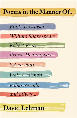 cover image Poems in the Manner Of...
