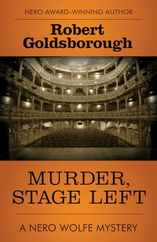 cover image Murder, Stage Left: A Nero Wolfe Mystery