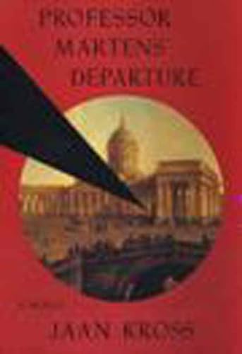 cover image Professor Martens' Departure