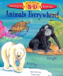 Animals Everywhere!: A Learning Fun Book Box