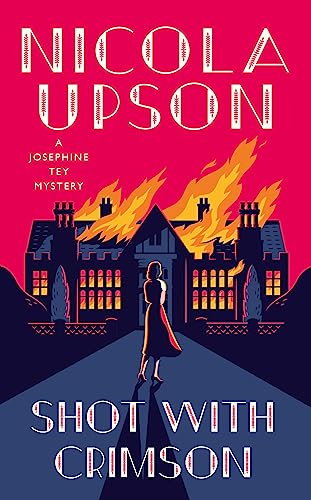 cover image Shot with Crimson: A Josephine Tey Mystery