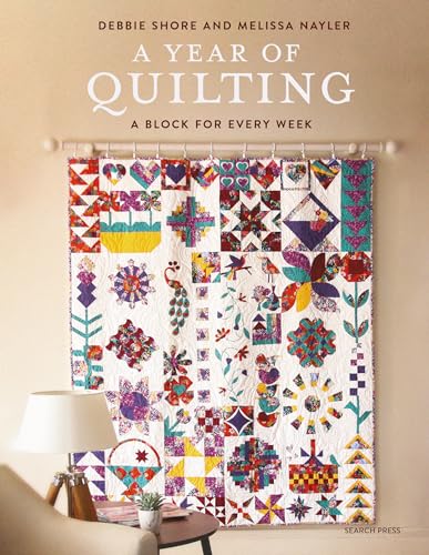 cover image A Year of Quilting: A Block for Every Week