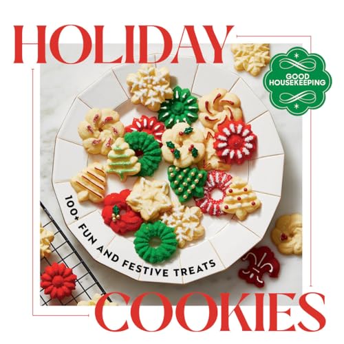 cover image Good Housekeeping Holiday Cookies: 100+ Fun and Festive Treats