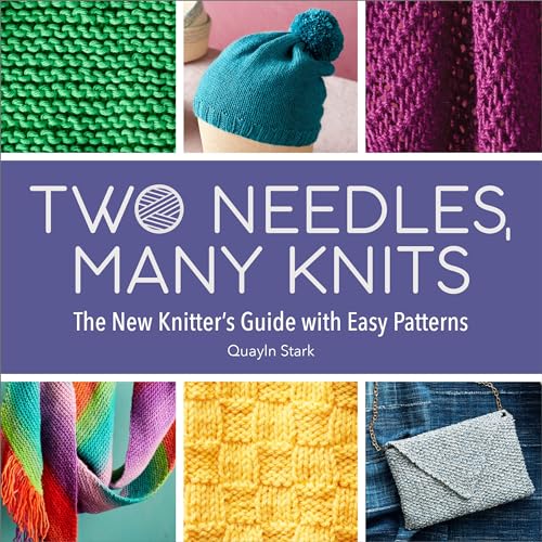 cover image Two Needles, Many Knits: The New Knitter’s Guide with Easy Patterns