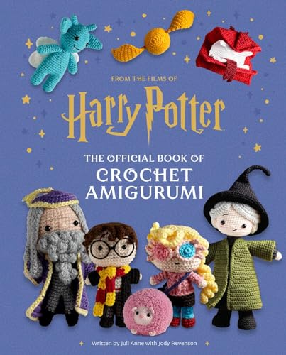cover image Harry Potter: The Official Book of Crochet Amigurumi