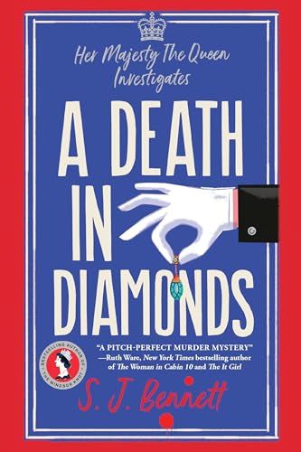 cover image A Death in Diamonds: Her Majesty the Queen Investigates