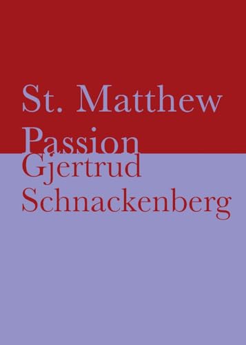 cover image St. Matthew Passion