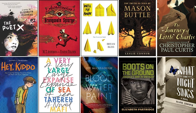 2018 NBA Longlist for Young People's Literature Announced