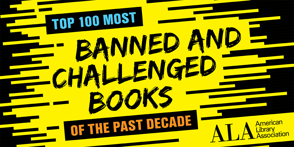 ALA Releases List Of Top 100 Most Banned And Challenged Books