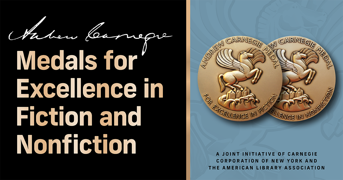 ALA Announces Longlist For 2021 Andrew Carnegie Medals