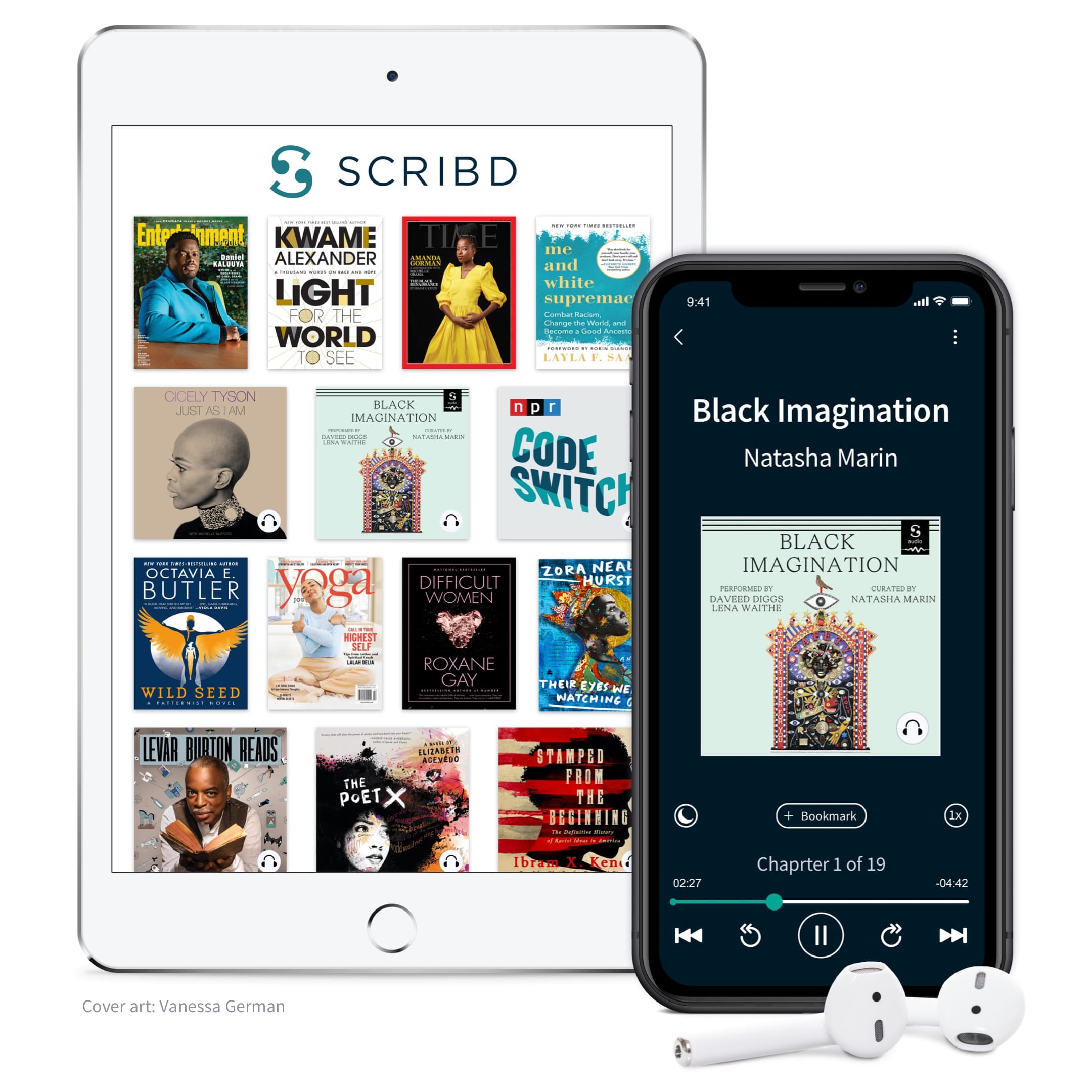 Scribd Audio Launches with 40 Titles (Plus Lena Waithe and Daveed Diggs)