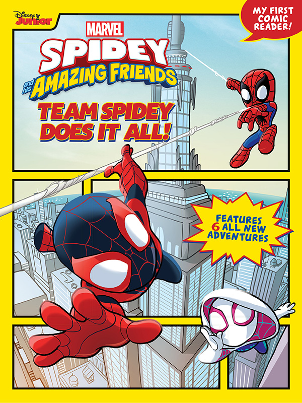 Spidey and His Amazing Friends: Team Spidey Does It All!: My First Comic  Reader! by Disney Books, Paperback