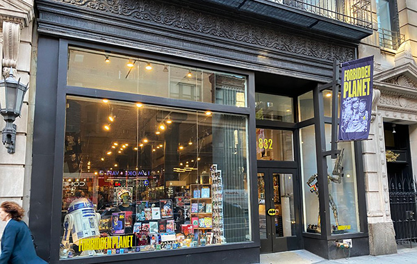 Forbidden Planet New York opens new store