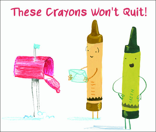 Penguin Kids on X: Breaking news from the Crayons: Black Crayon doesn't  want to color outlines anymore. RT if you #SupportTheCrayons!   / X