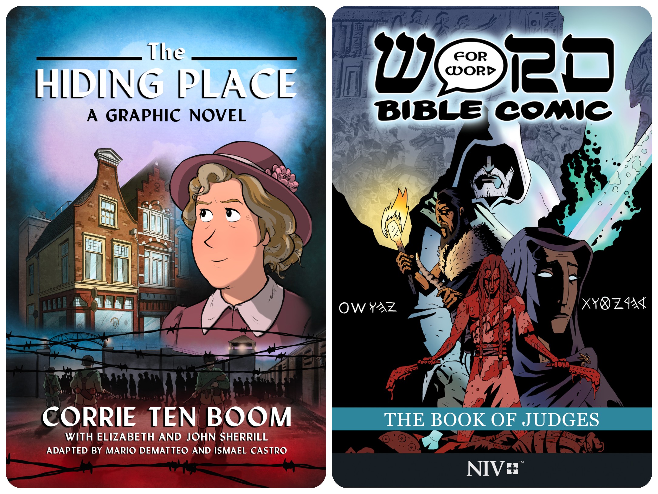 Graphic Novel Comics Formats Enliven Religious Titles