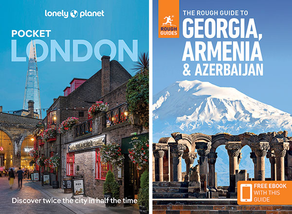 New travel guides from major travel publishers